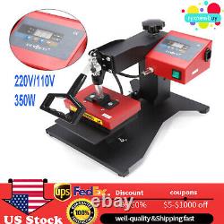 0-999S 110V 6X Ballpoint Pen Digital Heat Press Machine Print Transfer USA STOCK