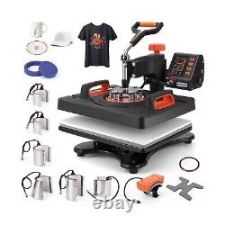 11 in 1 Heat Press Machine with LCD Digital Control for Flawless Sublimation