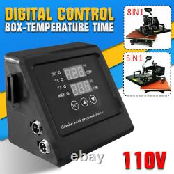 110V Digital Display Control Box Temperature and Time Hot Press