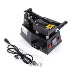 110V Digital Heat Press Machine DIY Press Single Heater small size material 600W