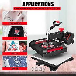 12x15 T-shirt Sublimation Transfer Machine Swing Away US Digital Heat Press