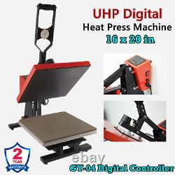 16 x 20 Auto Open High Pressure Heat Press Machine Vertical Version