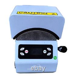 2 in 1 Automatic Hat Cap Heat Press Machine with 2pcs Interchangeable Platens US