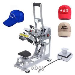 2-in-1 Digital Magnetic Cap Hat Heat Press Transfer Sublimation Machine 1212cm