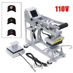 2-in-1 Digital Magnetic Cap Hat Heat Press Transfer Sublimation Machine 1212cm