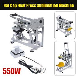 2 in1 Digital Heat Press on Cap Machine For Pressing Letters Numbers and Images