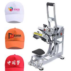 2 in1 Digital Heat Press on Cap Machine For Pressing Letters Numbers and Images