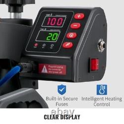 5 in 1 Heat Press Machine Transfer Printer Digital Precise Temperature Control