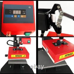 Digital Heat Press Machine DIY Press Single Heater 5.9x5.9 Small Size Transfer