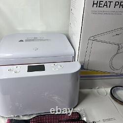 HTVRONT Auto Tumbler Heat Press Machine White