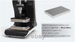 Heat Press Machine, 3.5 x 2.4 Inch Dual Heat Plates Precise w Touch Controls