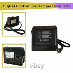 Heat Press Machine Digital Control Box-Temperature Time For TShirt Mug Plate Cap