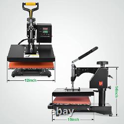 Heat Press Machine for T Shirts 12X10 Inch Digital T Shirt Pressing Machine 360