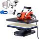 Heat Press, Upgrade 5 In 1 Heat Press Machine For T Shirts Diy Banners Canvas Ba