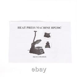 Label Heat Press Machine 600W 110V small size Digital Logo Printing for Clothing