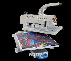 New Enhanced 16''x20 T-shirt Heat Press Machine Swing Away Digital Touch Screen