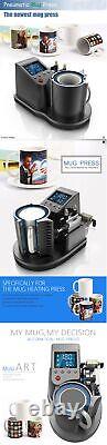 Pneumatic Mug Heat Press Machine Digital Printing Machine ST-110 220V/110V 280W