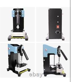Portable Heating Press Machine with 2.3 x 5.1inch Dual Heating Plates