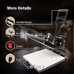 PowerPress Industrial-Quality Digital Sublimation Heat Press Machine for T 15x15