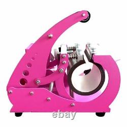 Swing Design Digital Coffee Mug & Cup Heat Press Pink