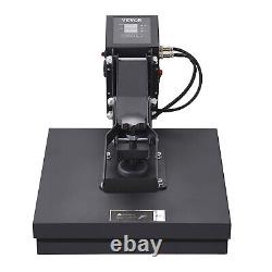 VEVOR 15 x 15 Heat Press Machine Clamshell Printer Transfer for DIY T-shirt