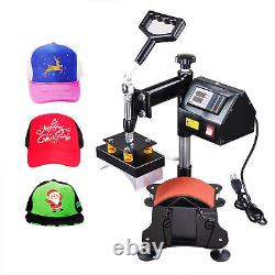 Yescom Cap Hat Heat Press Machine Transfer LED Display Clamshell Sublimation